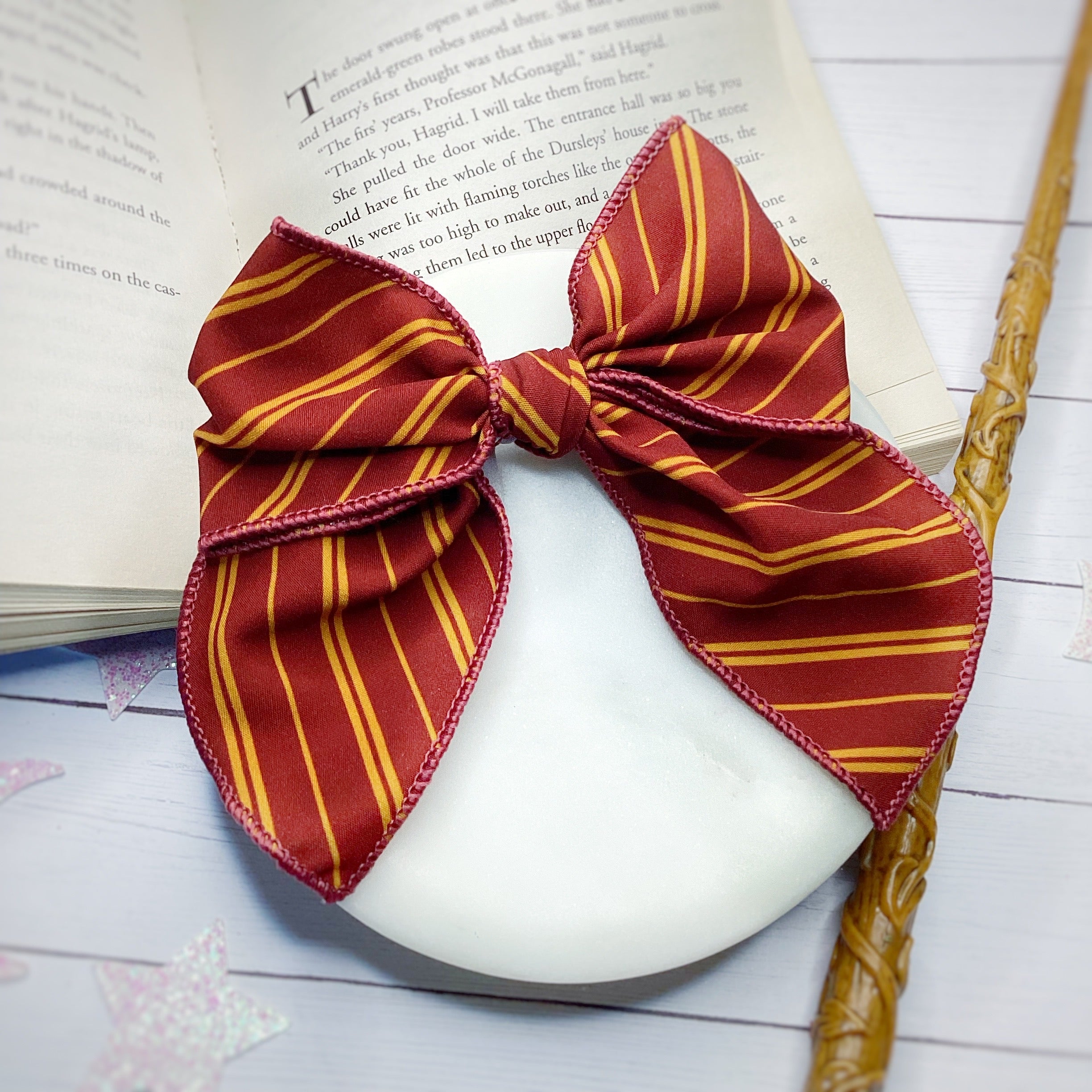 School Stripes Bow Strip, Headband and Scrunchie Collection