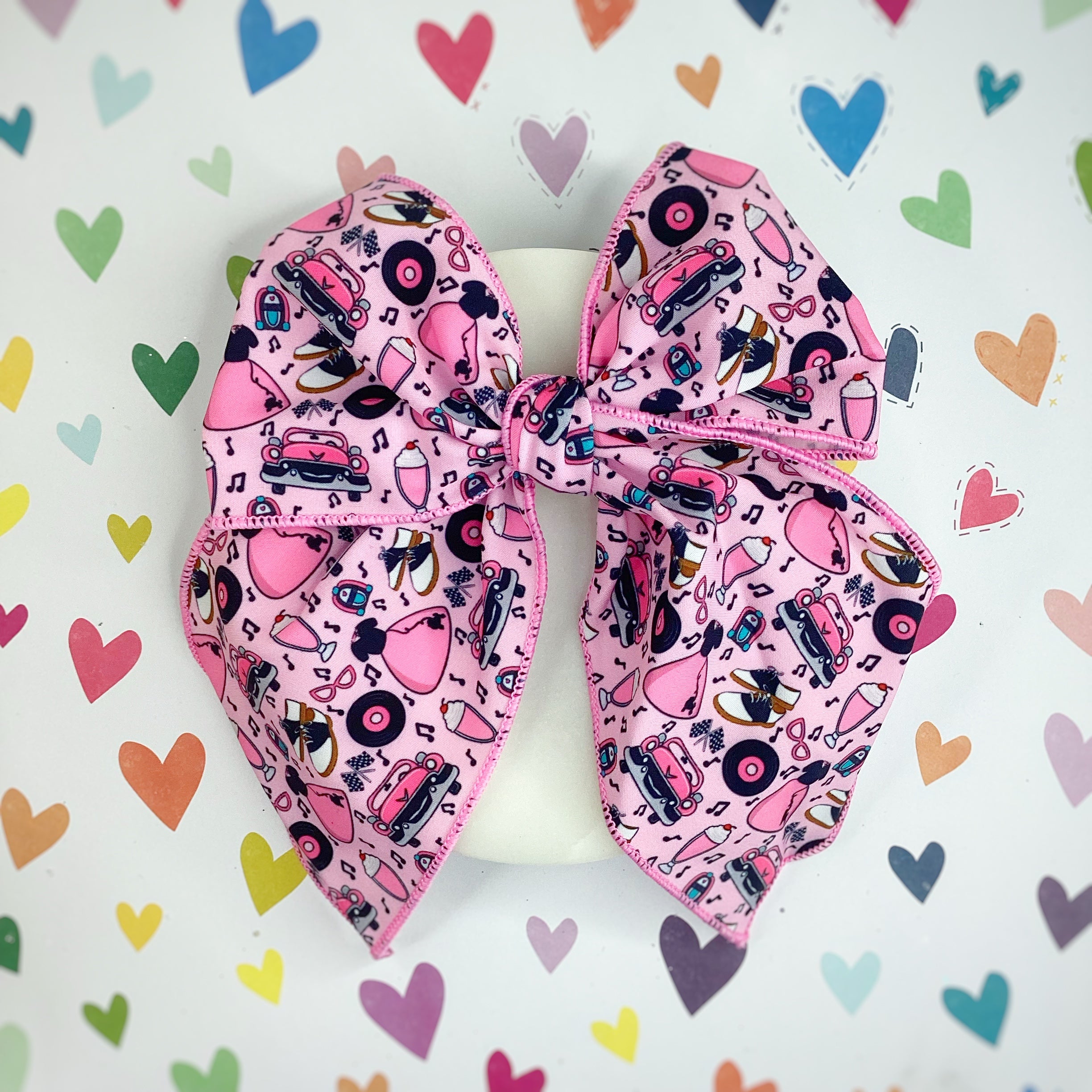 Sock Hop Pre-Tied Bow Strip Collection