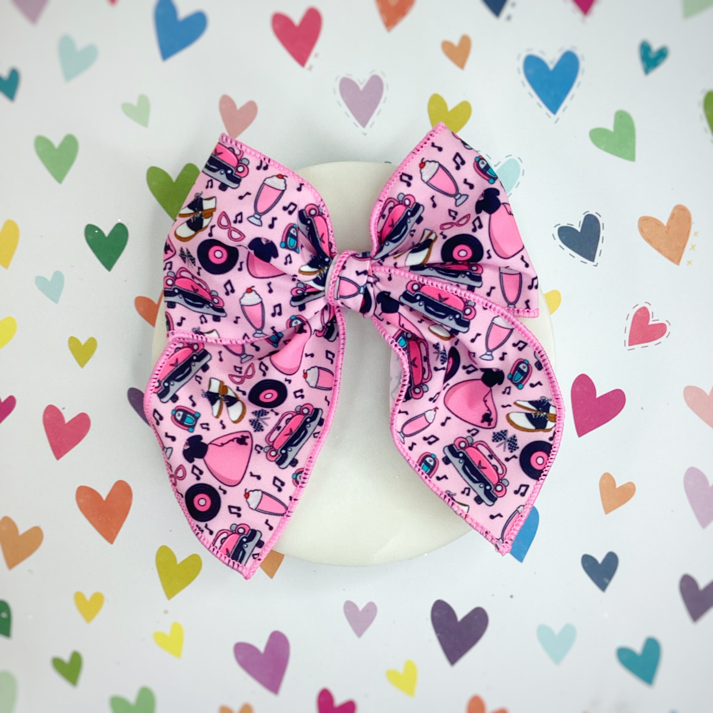 Sock Hop Pre-Tied Bow Strip Collection