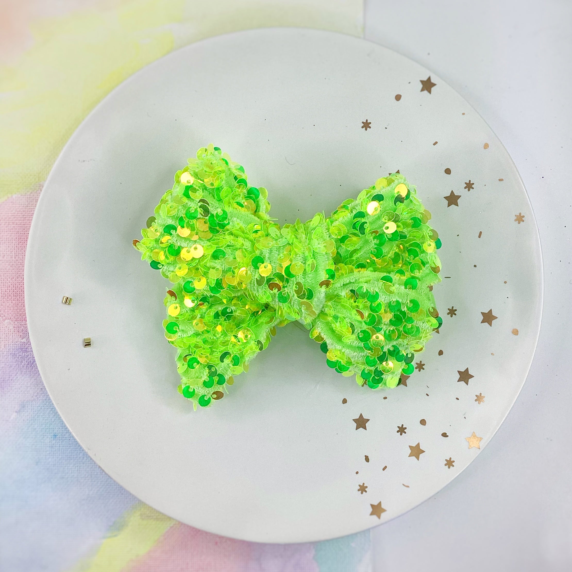 Velvet Sequin Bows