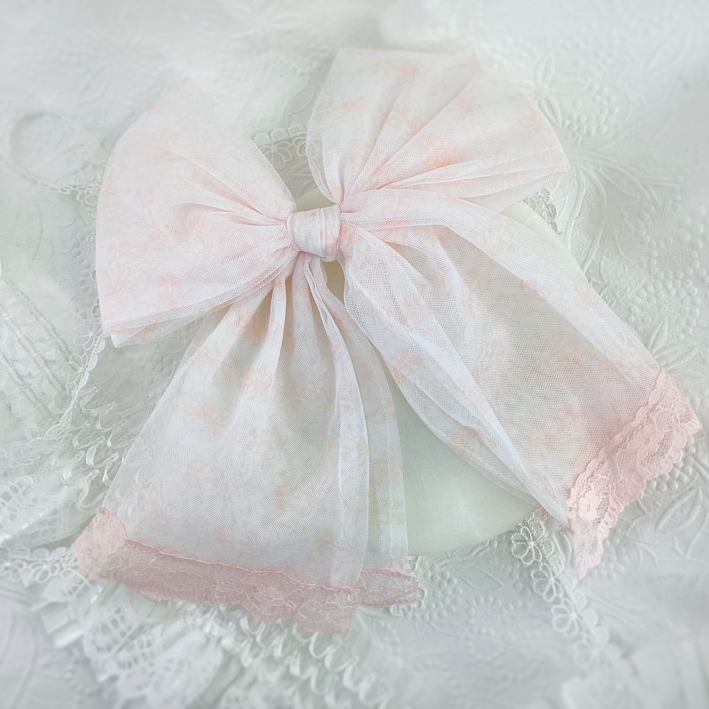 Ballet Slippers Fluffy Tulle Bows