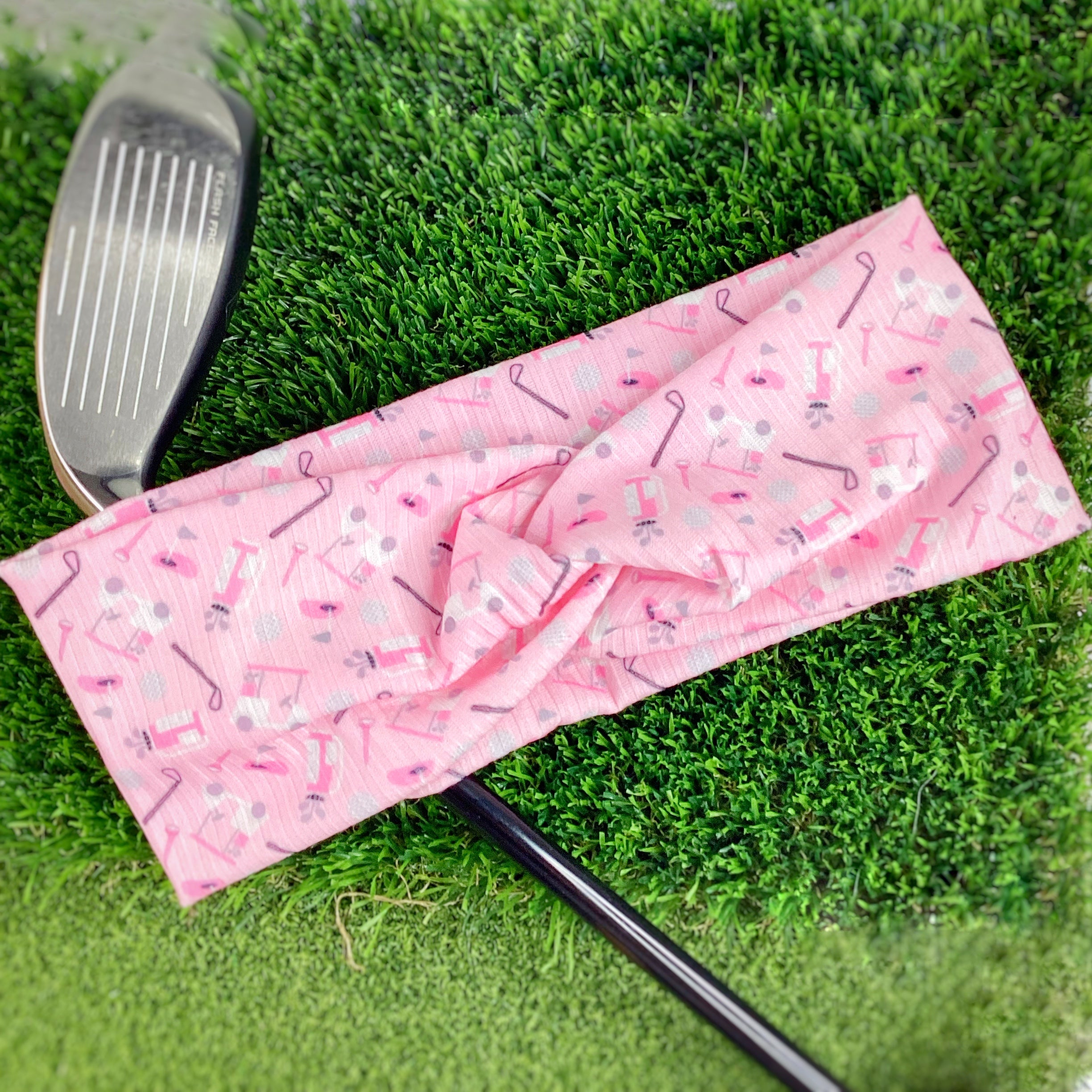 Ladies’ Golf Headband and Scrunchie Collection