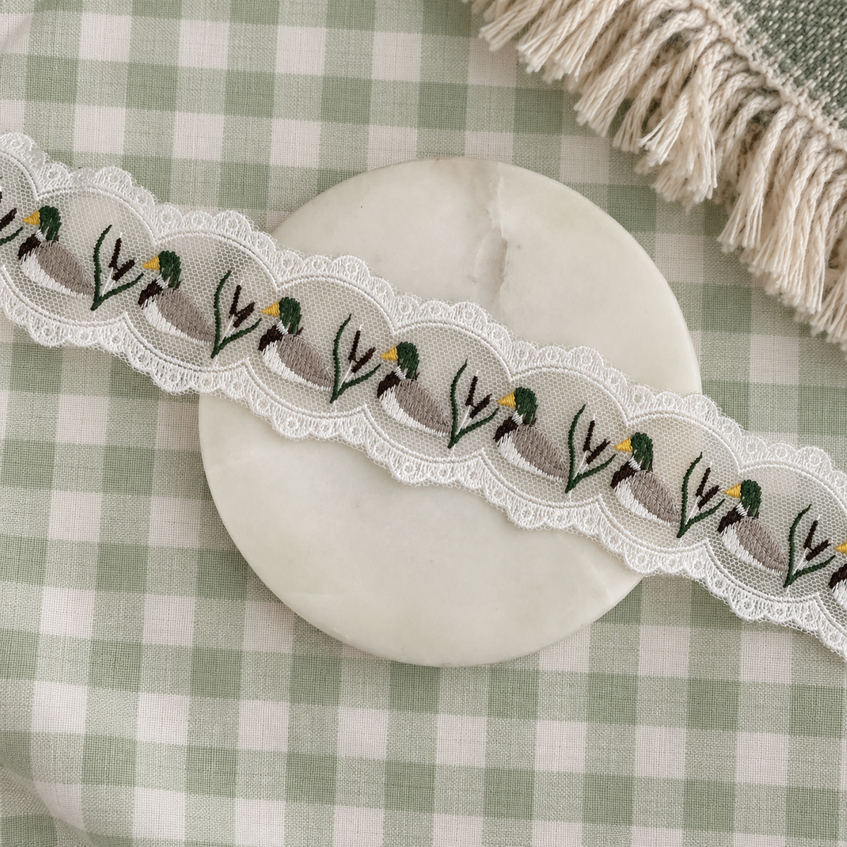 Mallard Duck Custom Lace- RTS