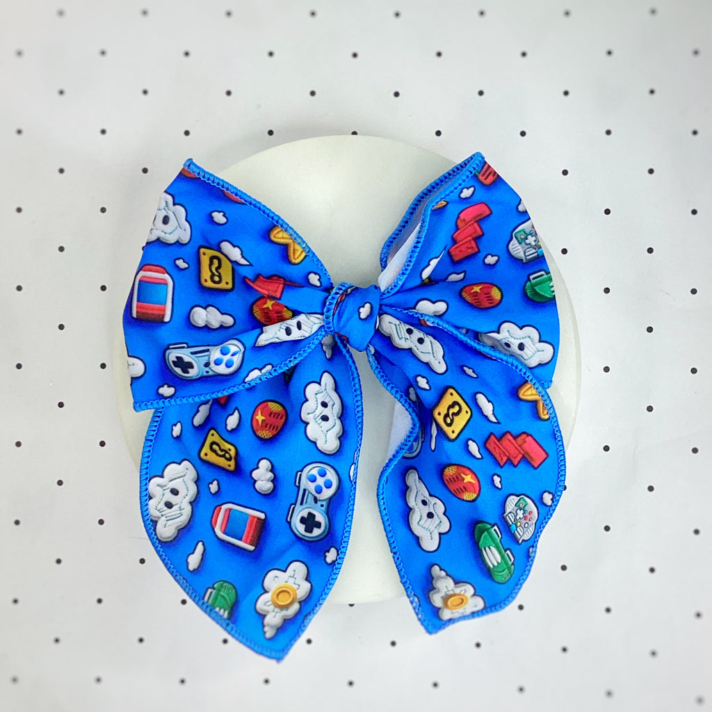 Gamer Girl Bow Strip and Scrunchie Collection