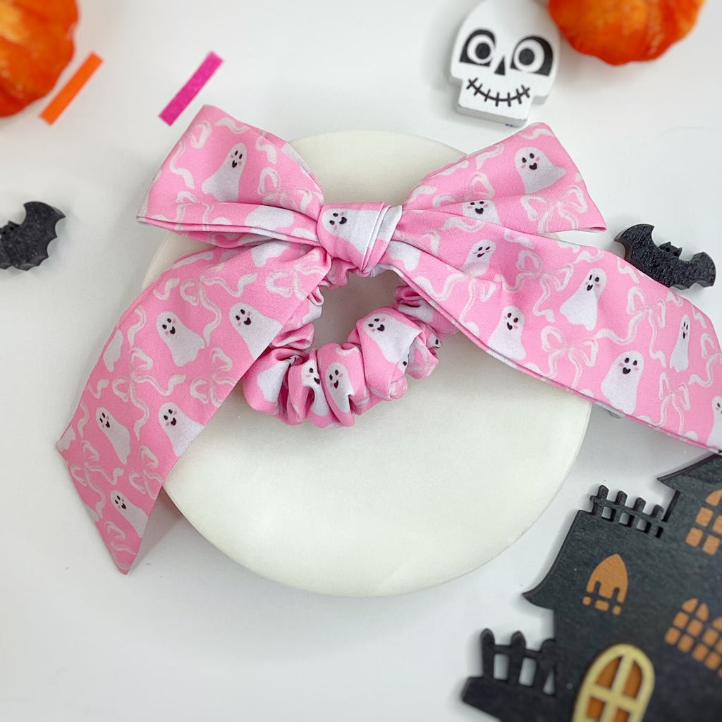 Coquette Ghost Scrunchie and Bow Collection