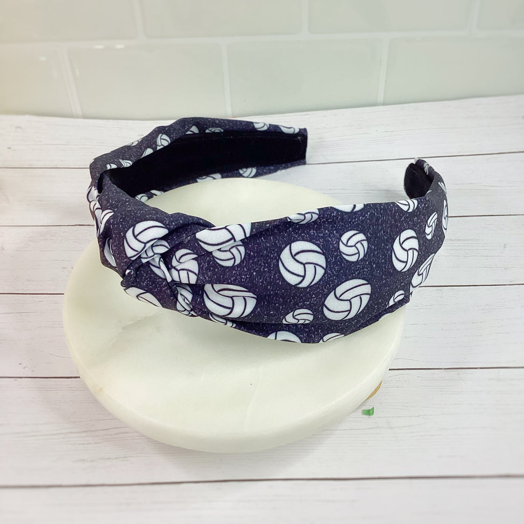 Volleyball Headband and Scrunchie Collection