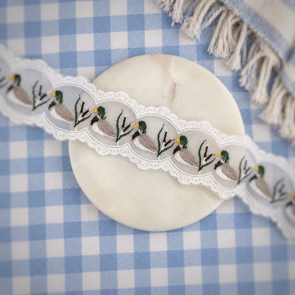 Mallard Duck Custom Lace- RTS