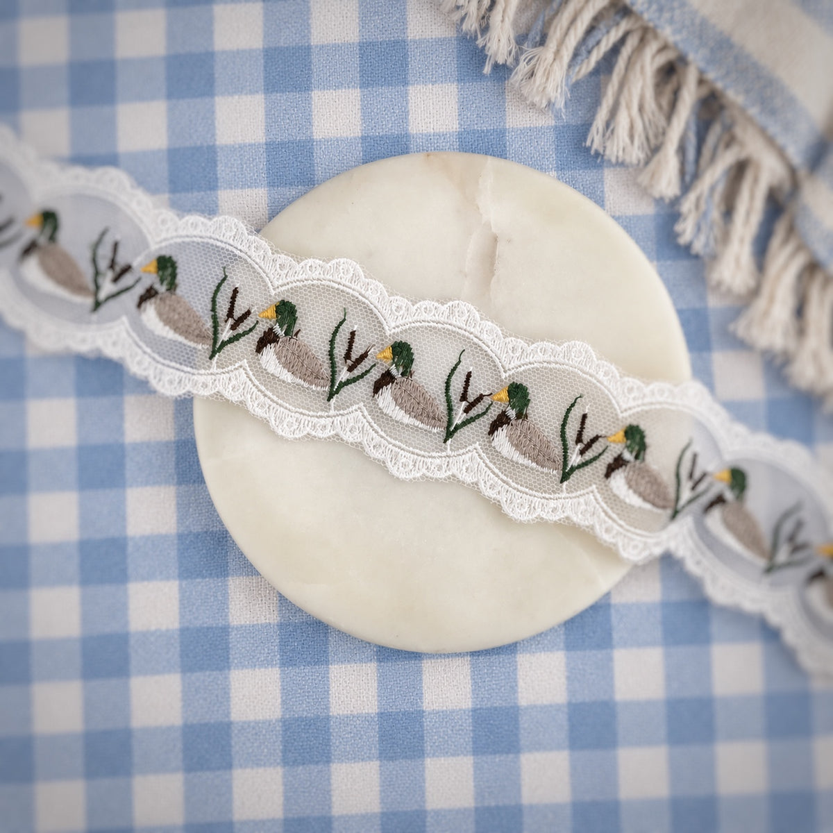 Mallard Duck Custom Lace- RTS