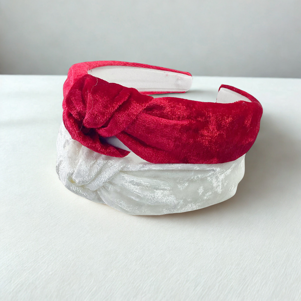 Crushed Velvet Headband and Bow Scrunchie Collections