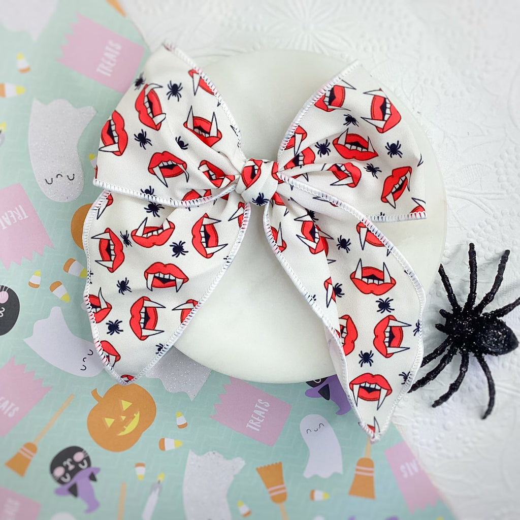 I Vant to Suck Your Blood Bow Strip and Scrunchie Collection