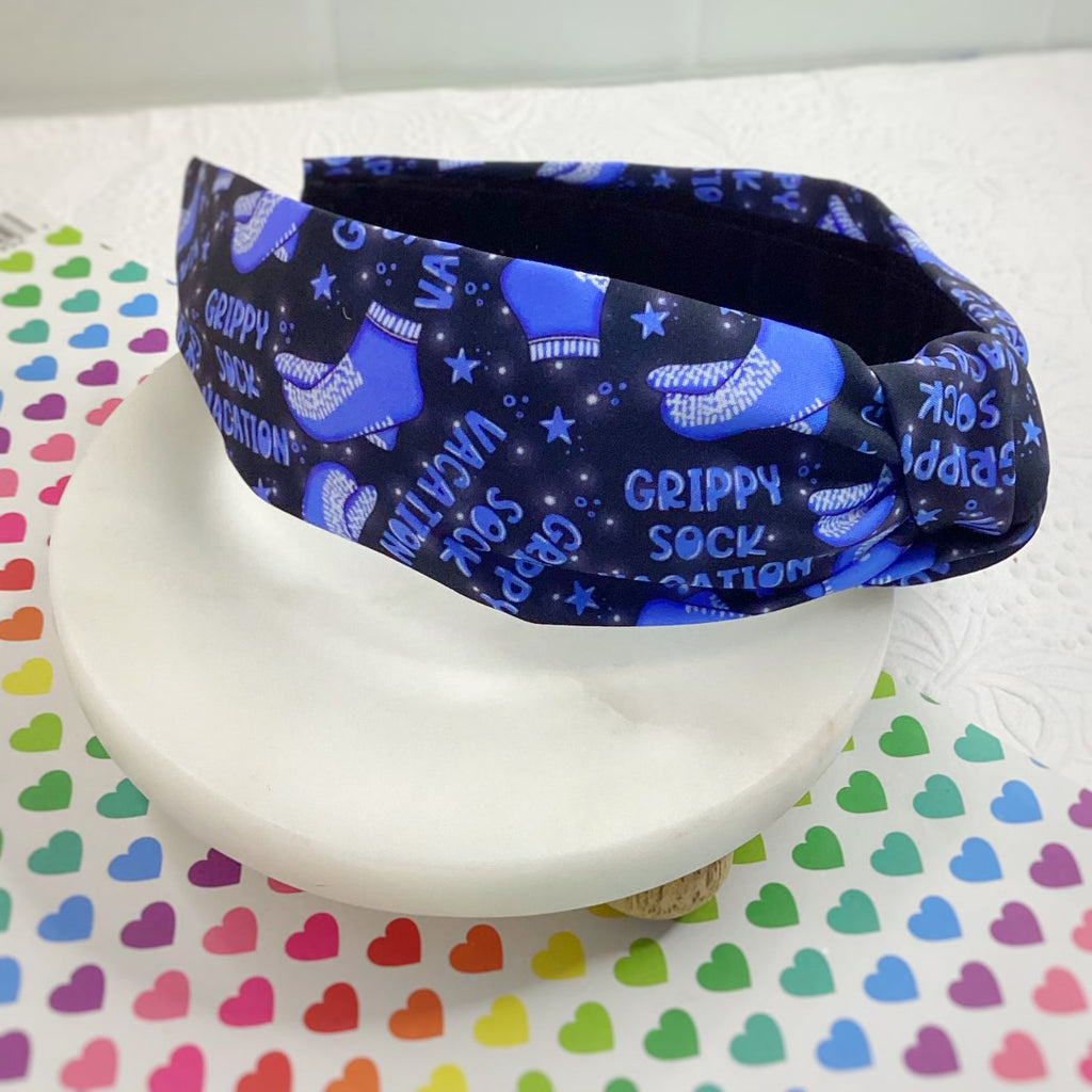 Grippy Sock Vacation Headband and Scrunchie Collection