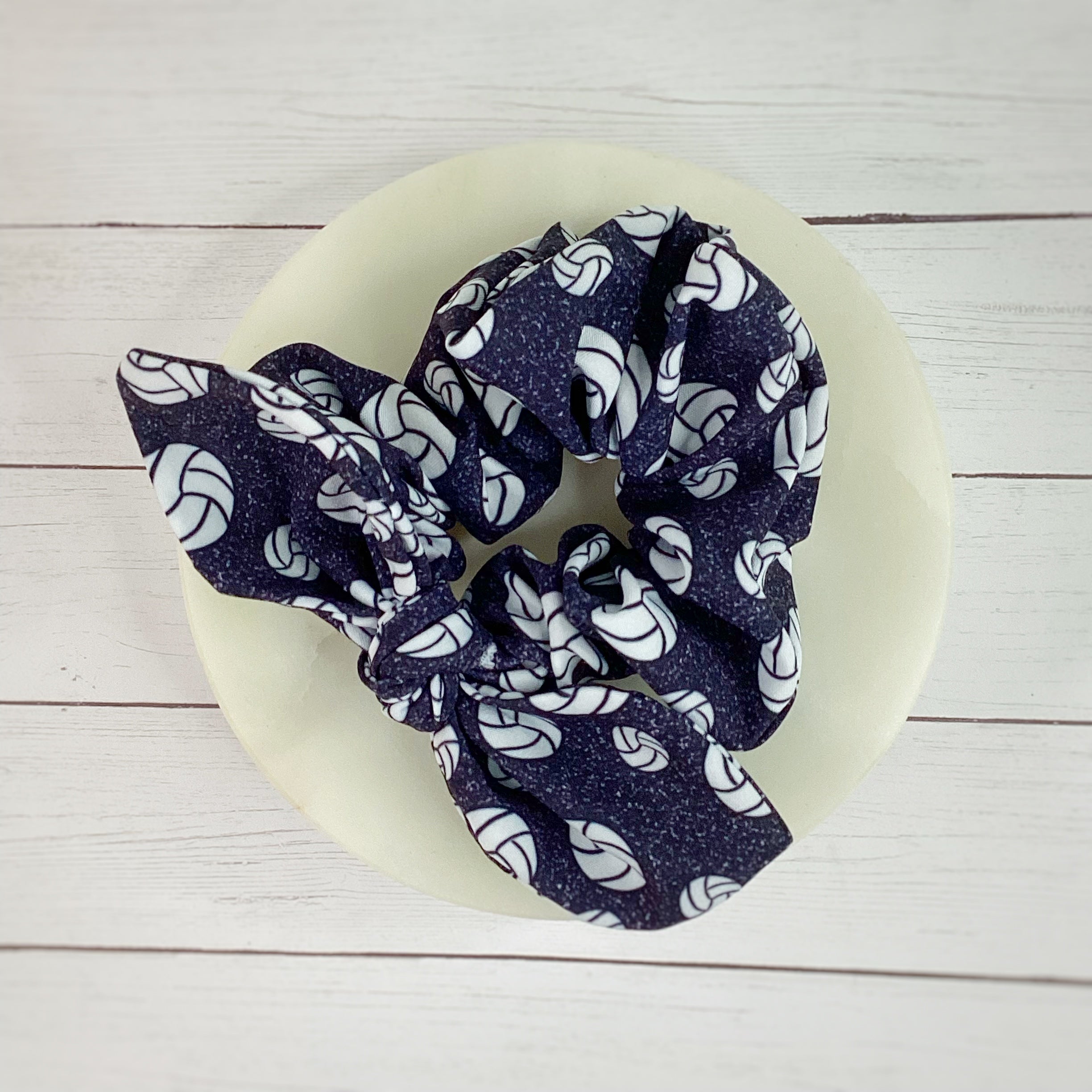 Volleyball Headband and Scrunchie Collection