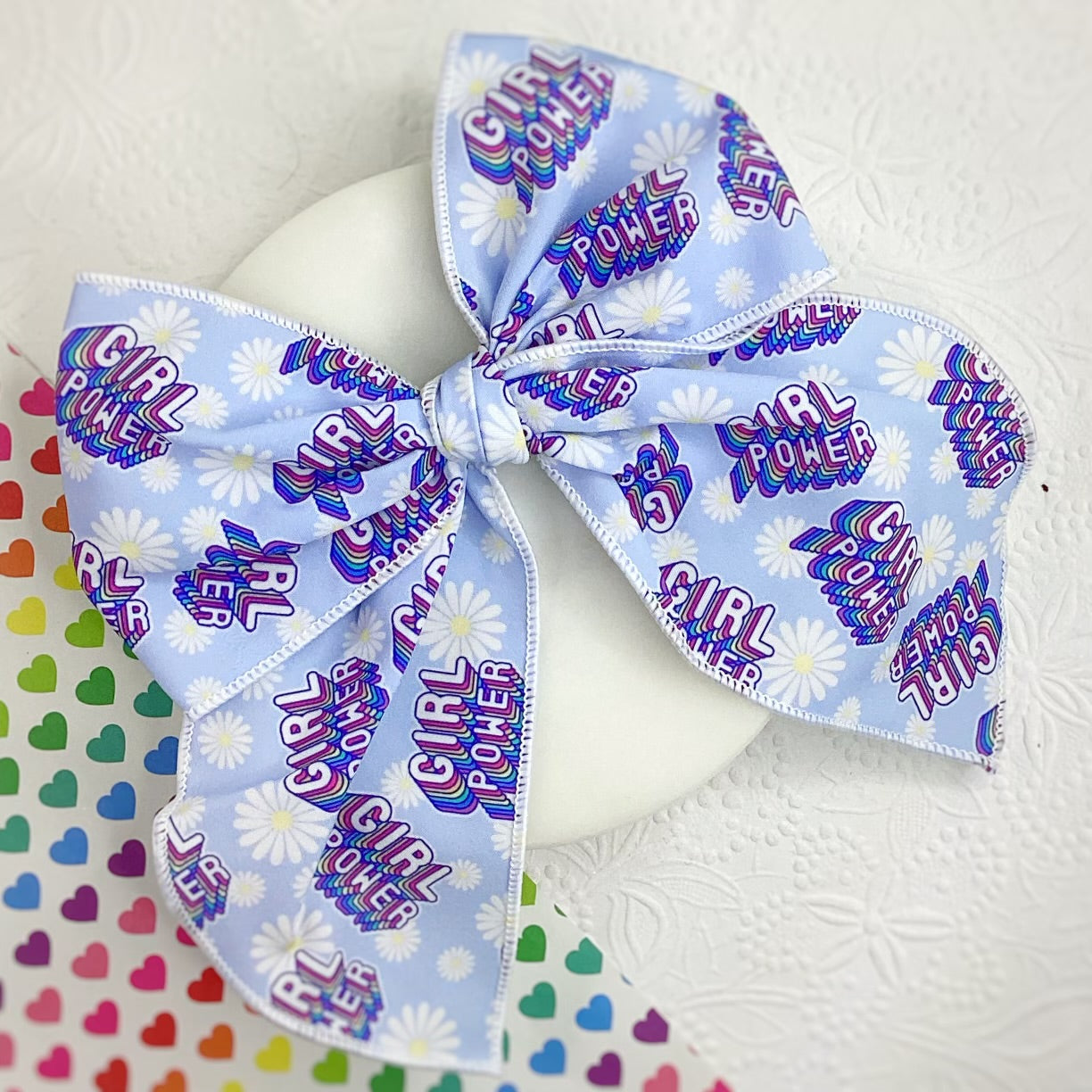 Girl Power Bow Strip and Scrunchie Collection
