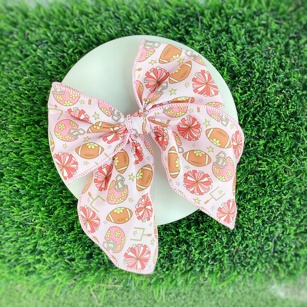 Cheering for Football Quinn Scrunchie and Bow Collection
