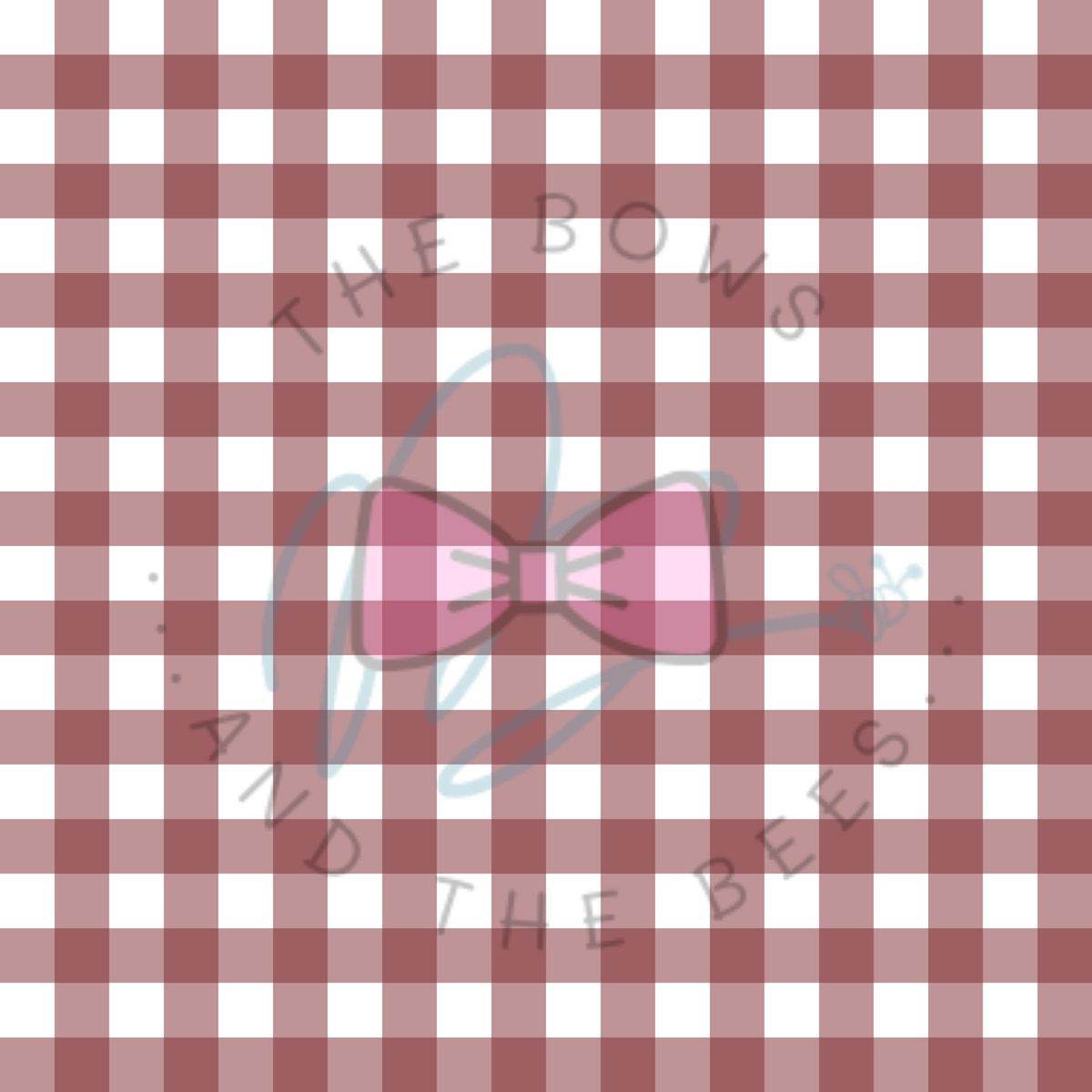 Dark Earthy Gingham Basics | 5- Piece Bundle Pack Seamless Pattern