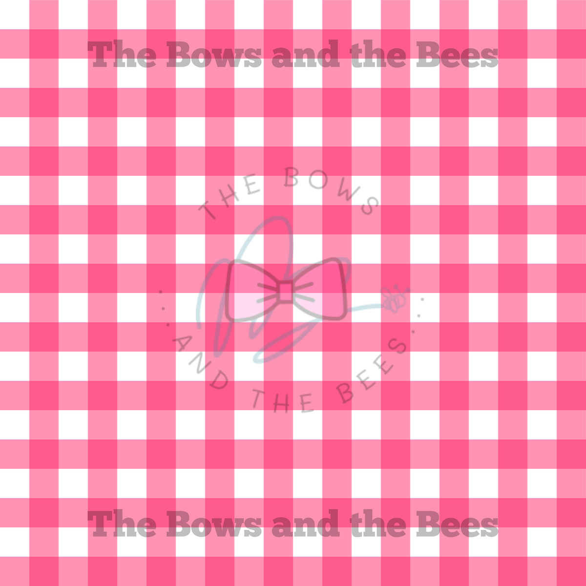 Cheery Days Gingham Basics | 5- Piece Bundle Pack Seamless Pattern