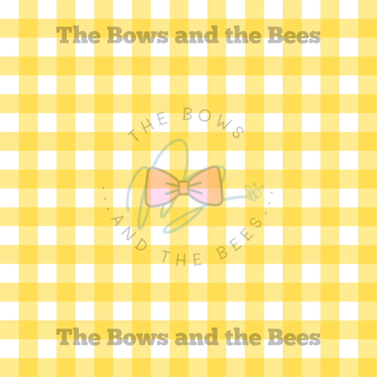 Cheery Days Gingham Basics | 5- Piece Bundle Pack Seamless Pattern