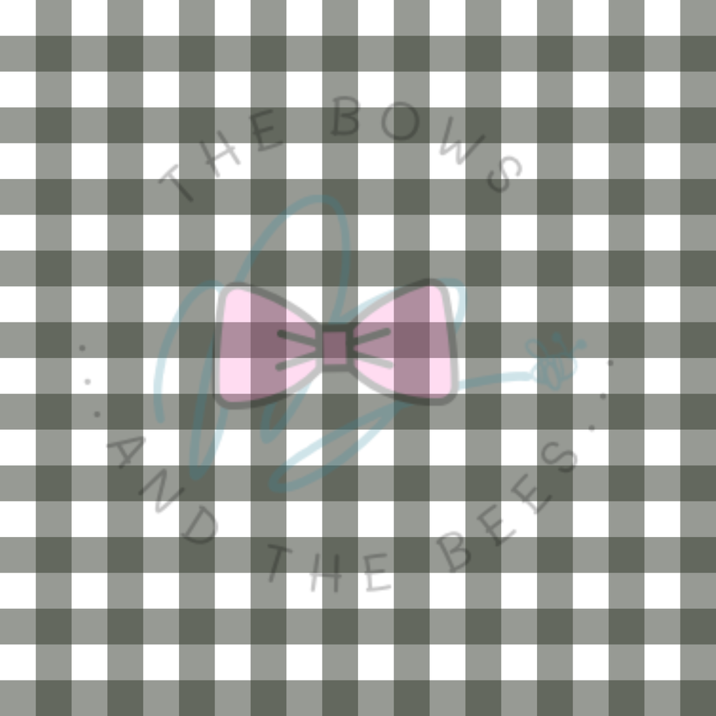 Dark Earthy Gingham Basics | 5- Piece Bundle Pack Seamless Pattern