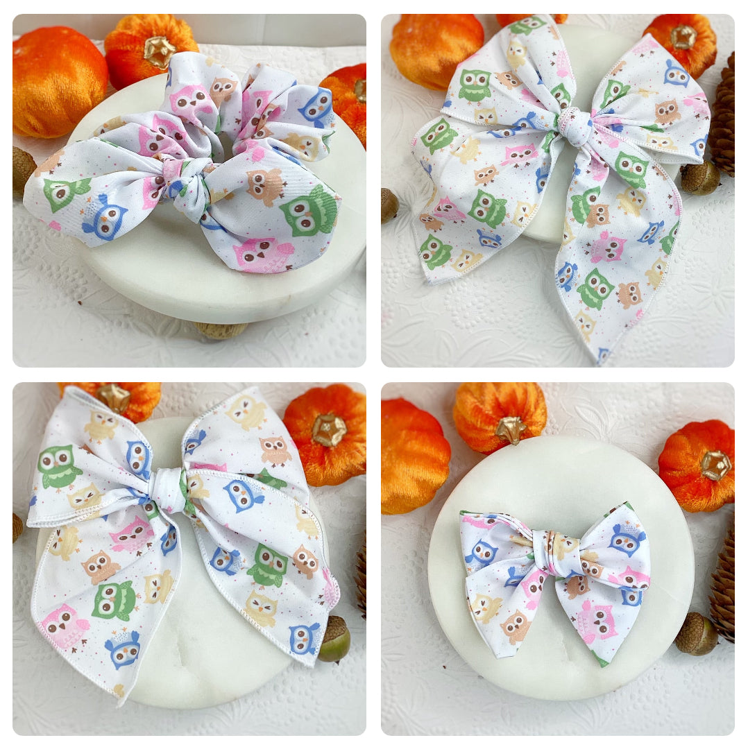 You're a Hoot Bow Strip and Scrunchie Collection