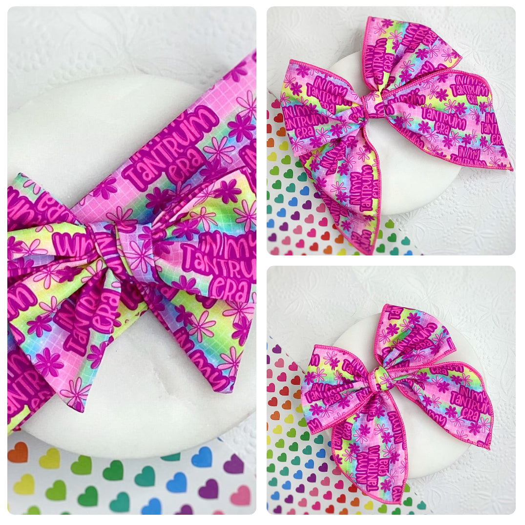 In My Tantrum Era Bow Strip Collection