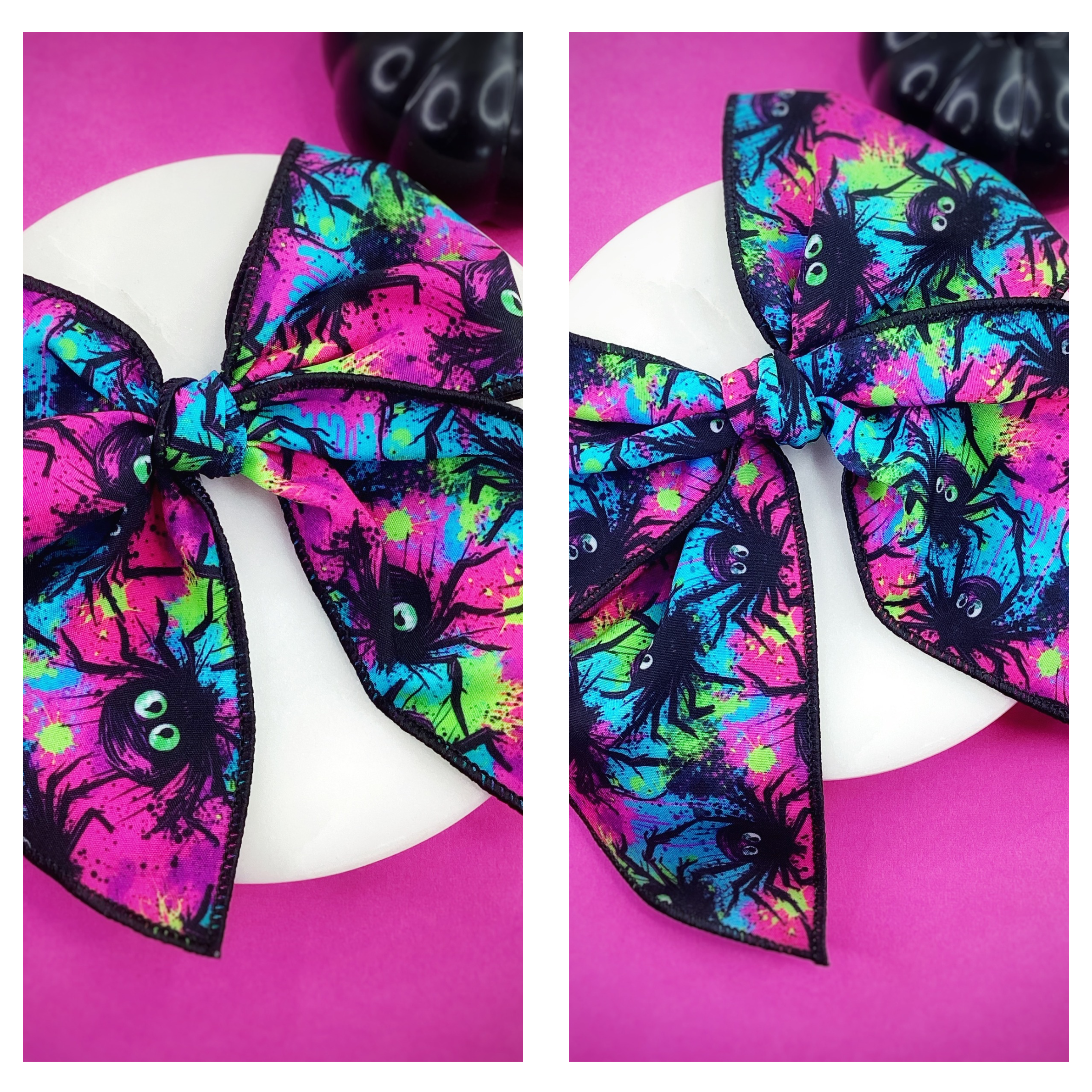 Neon Spiders Bow Strip Collection