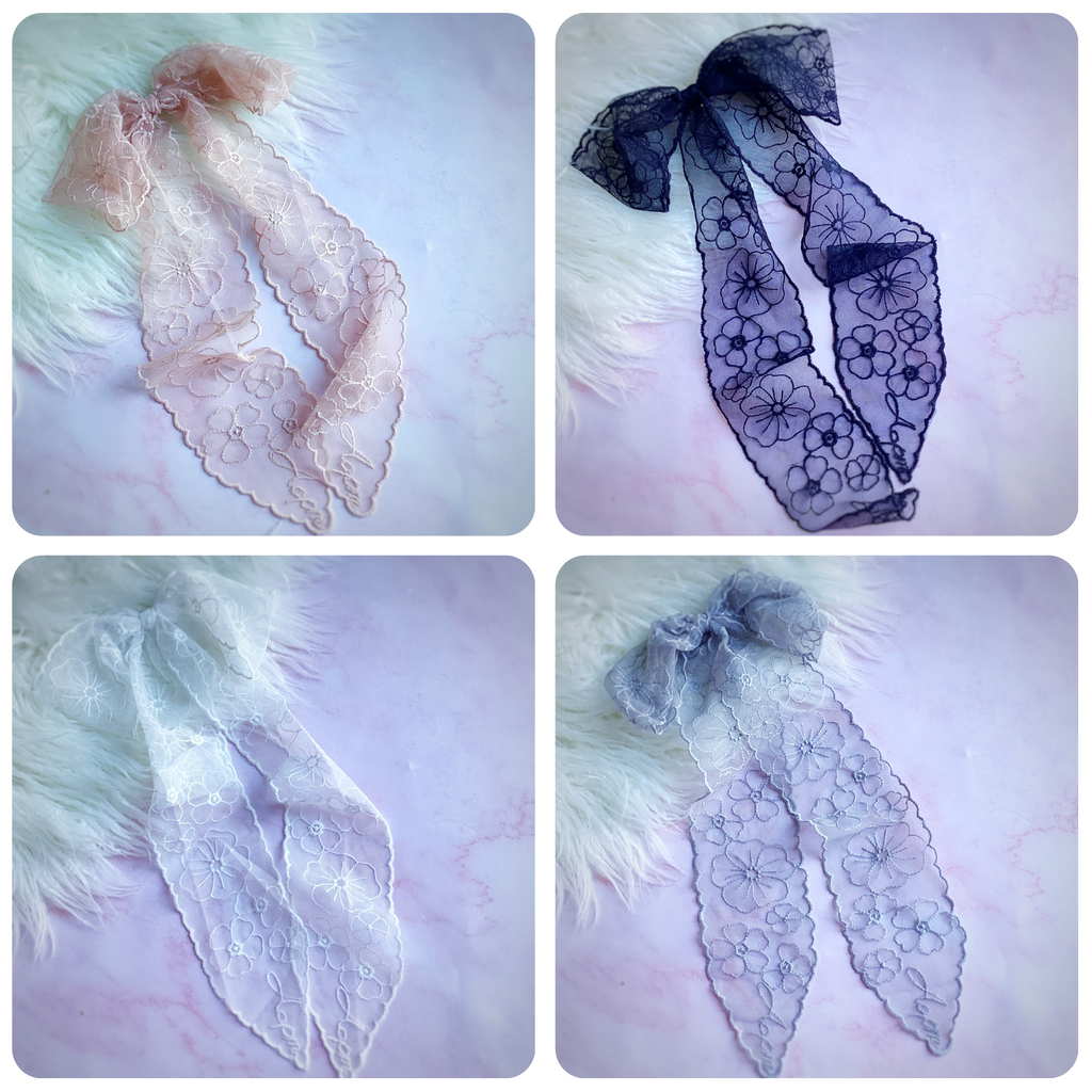 Jumbo Lace Coquette Bow