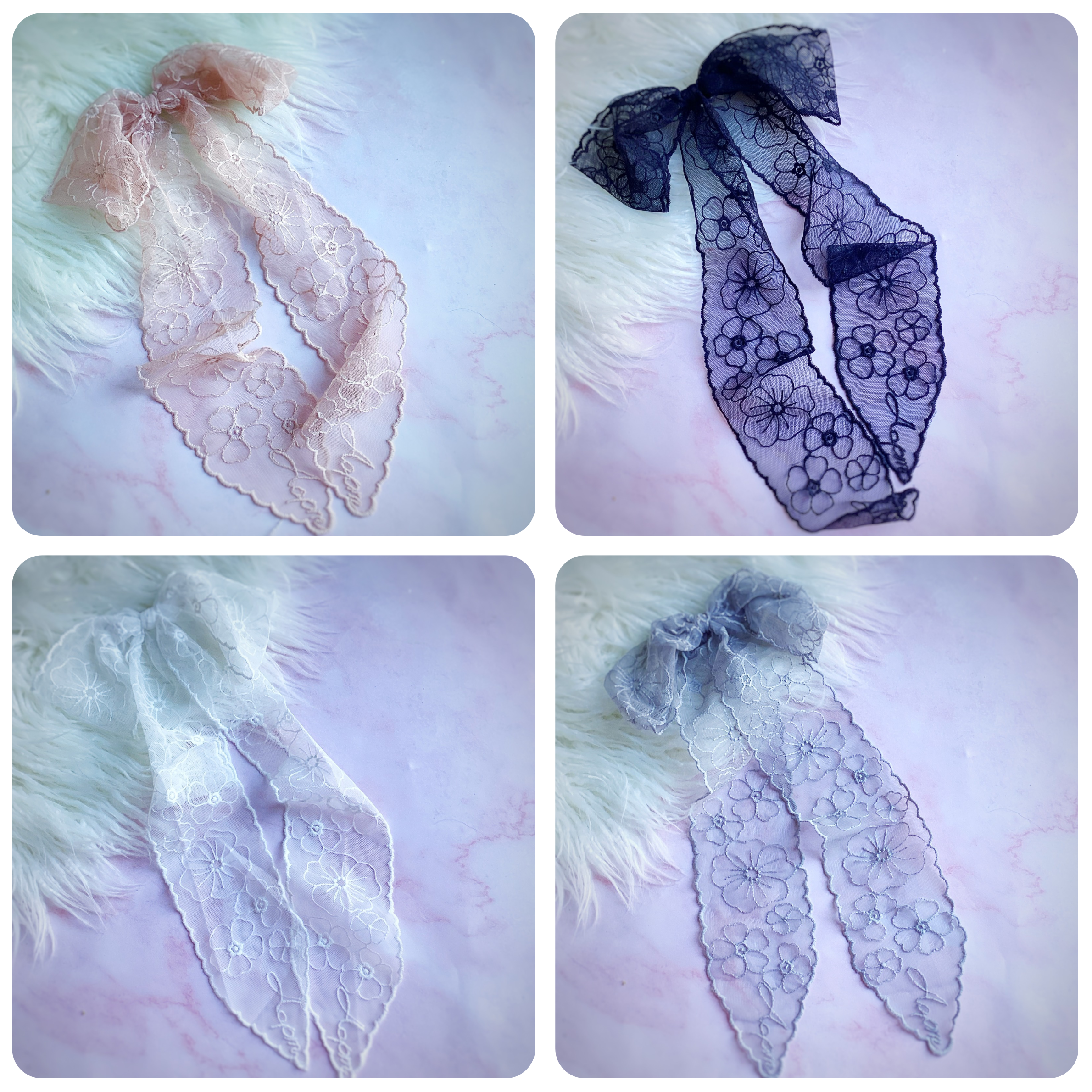Jumbo Lace Coquette Bow