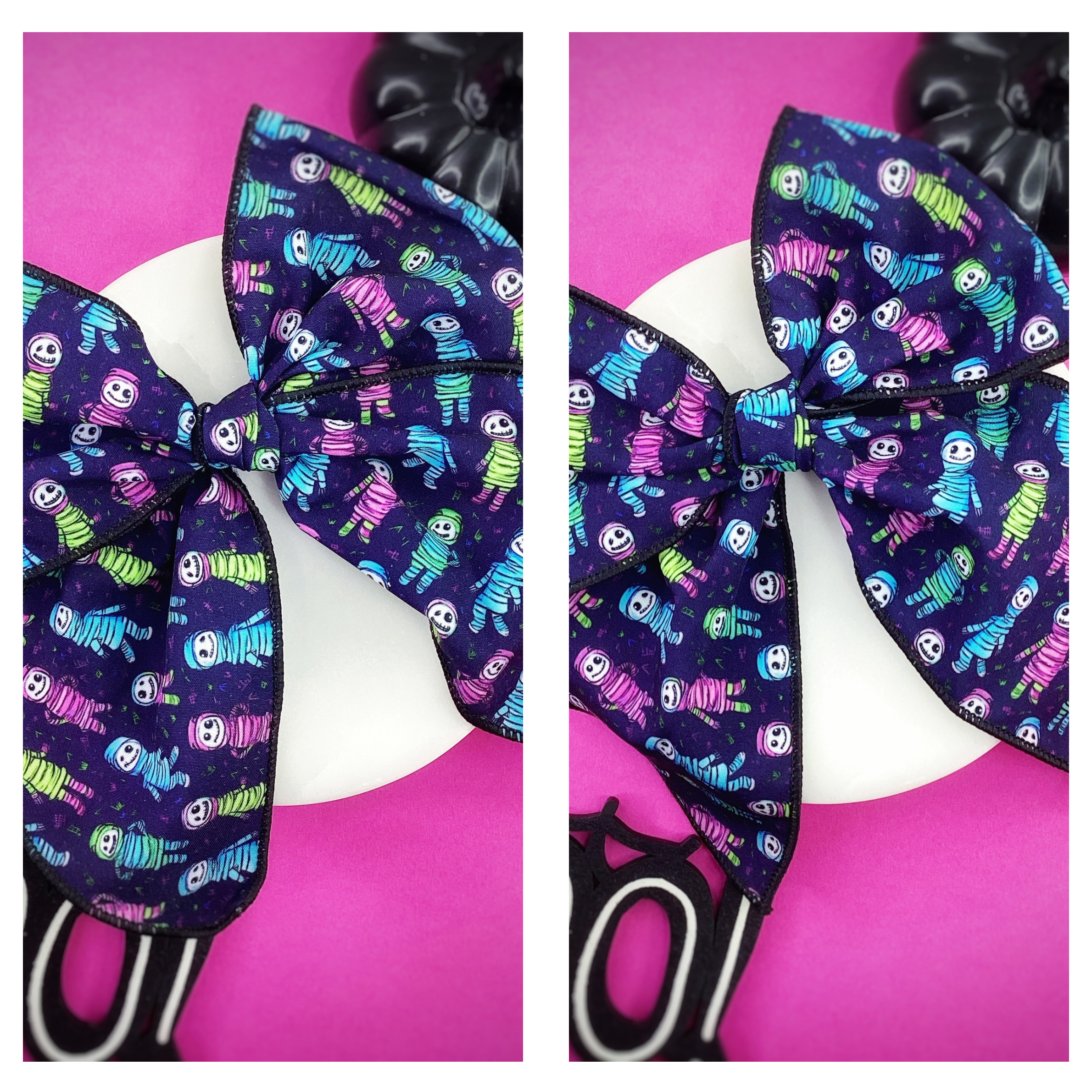 Neon Mummies Bow Strip Collection