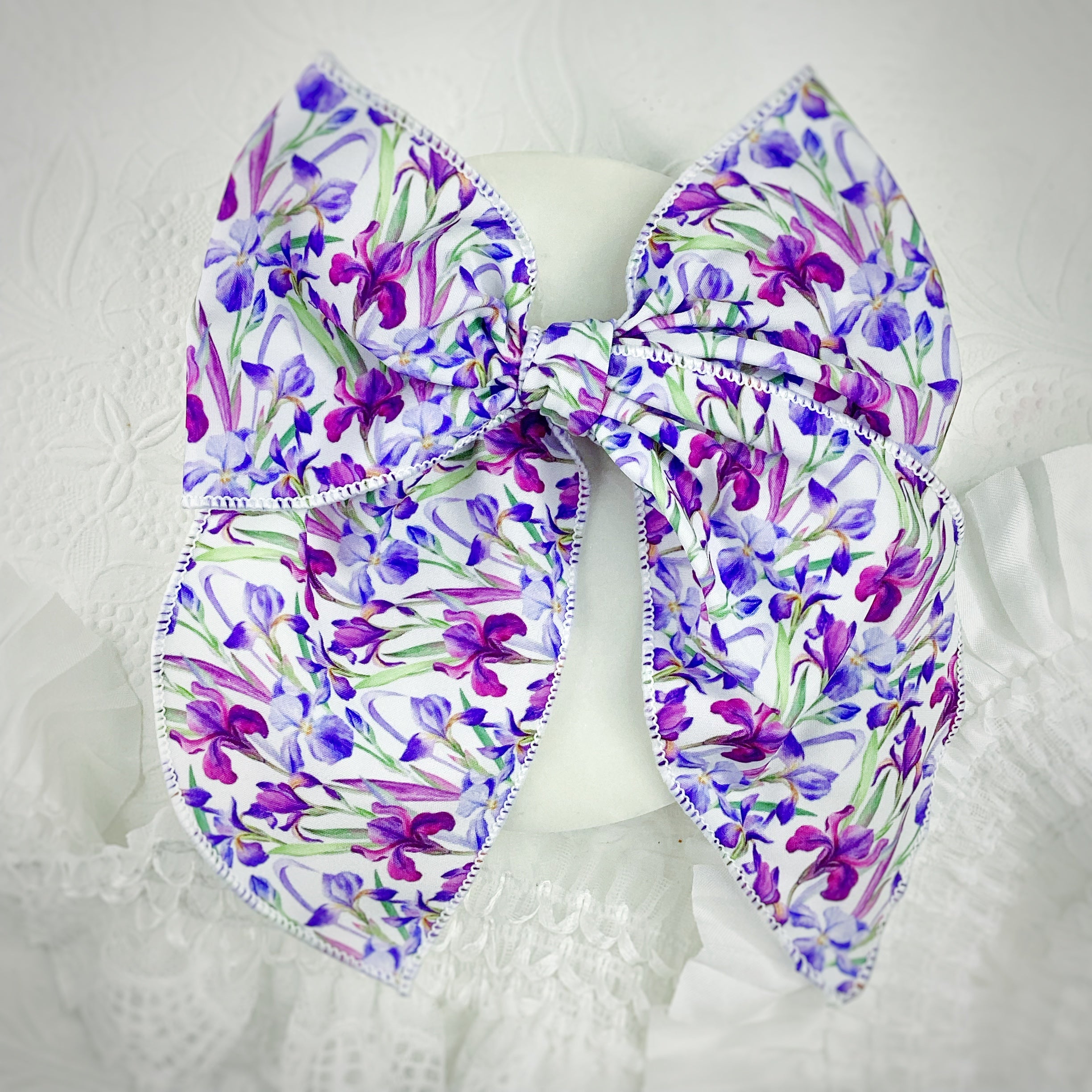 Iris Bow Strip and Scrunchie Collection