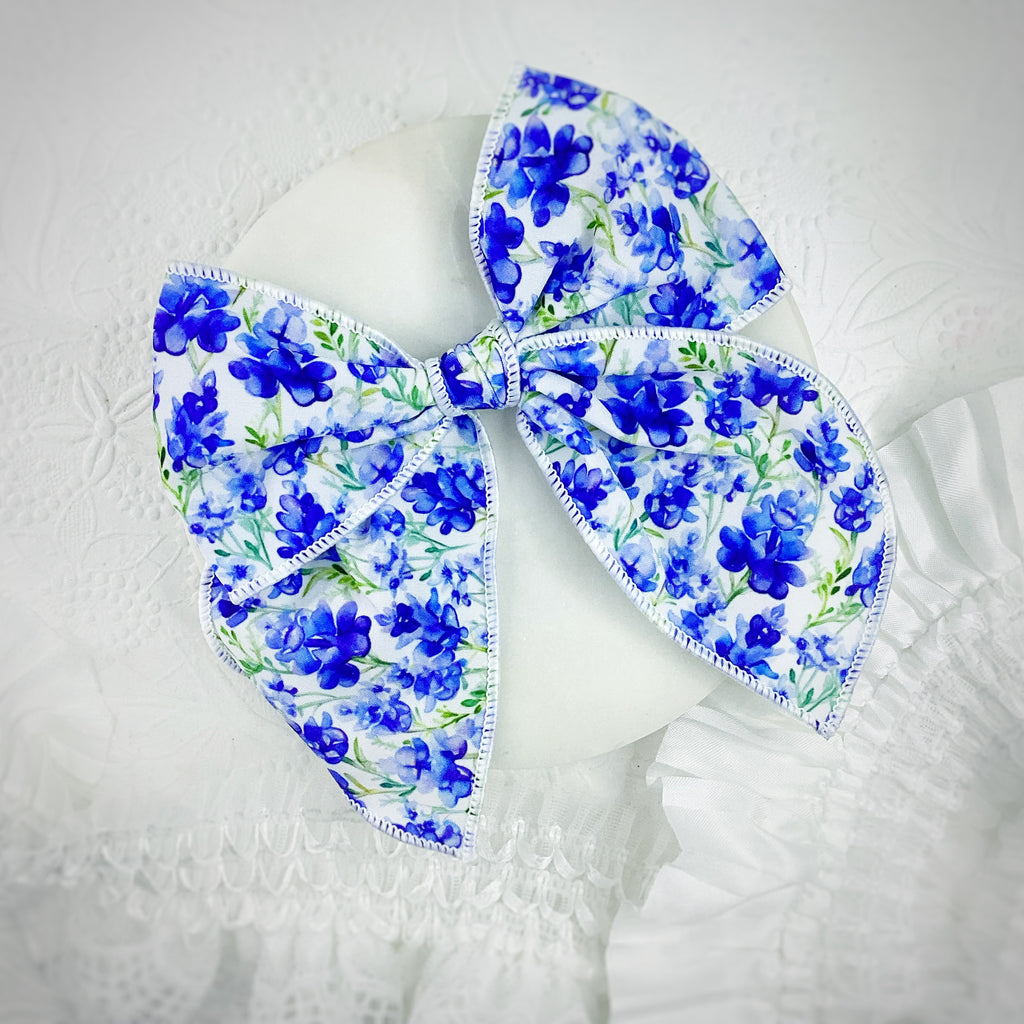 Bluebells Pre-Tied Bow Strip Collection