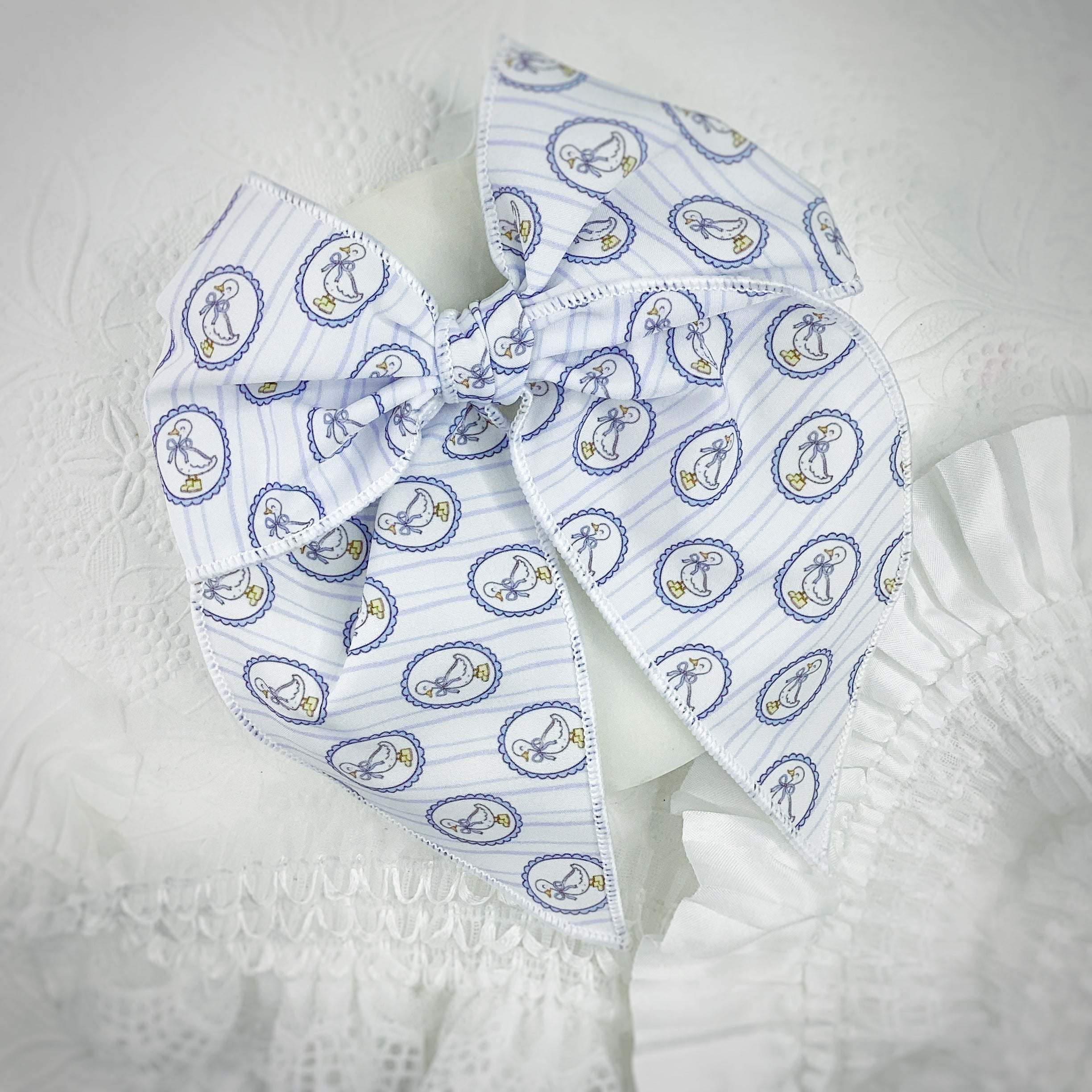 Framed Goose Pre-Tied Bow Strip Collection