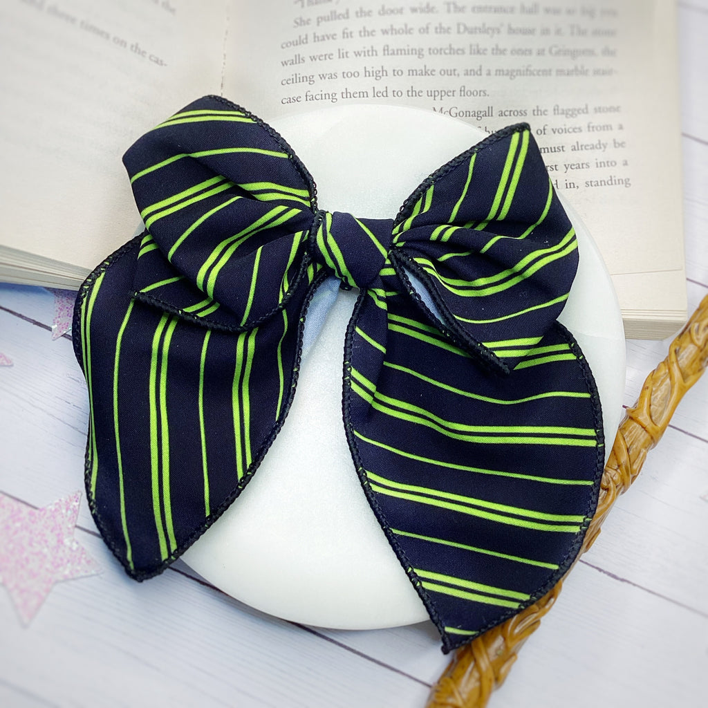 School Stripes Bow Strip, Headband and Scrunchie Collection