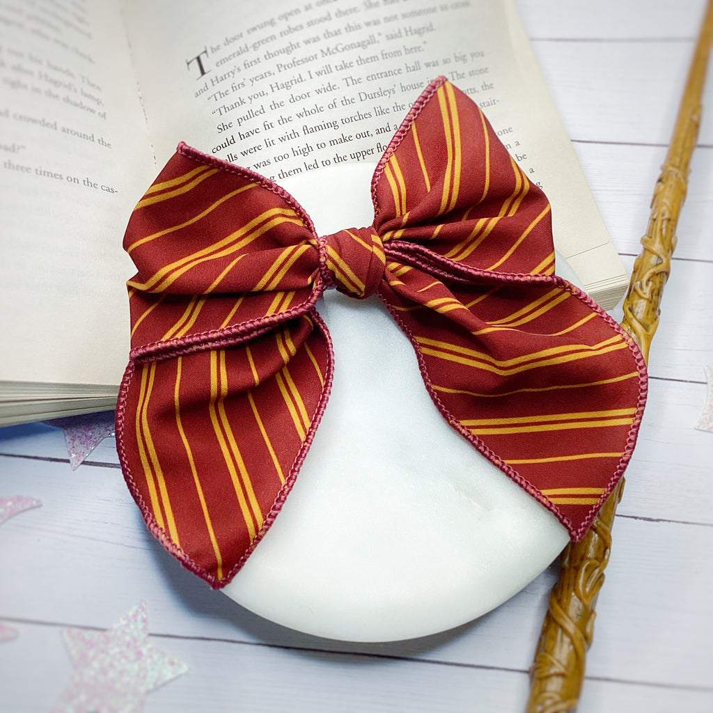 School Stripes Bow Strip, Headband and Scrunchie Collection