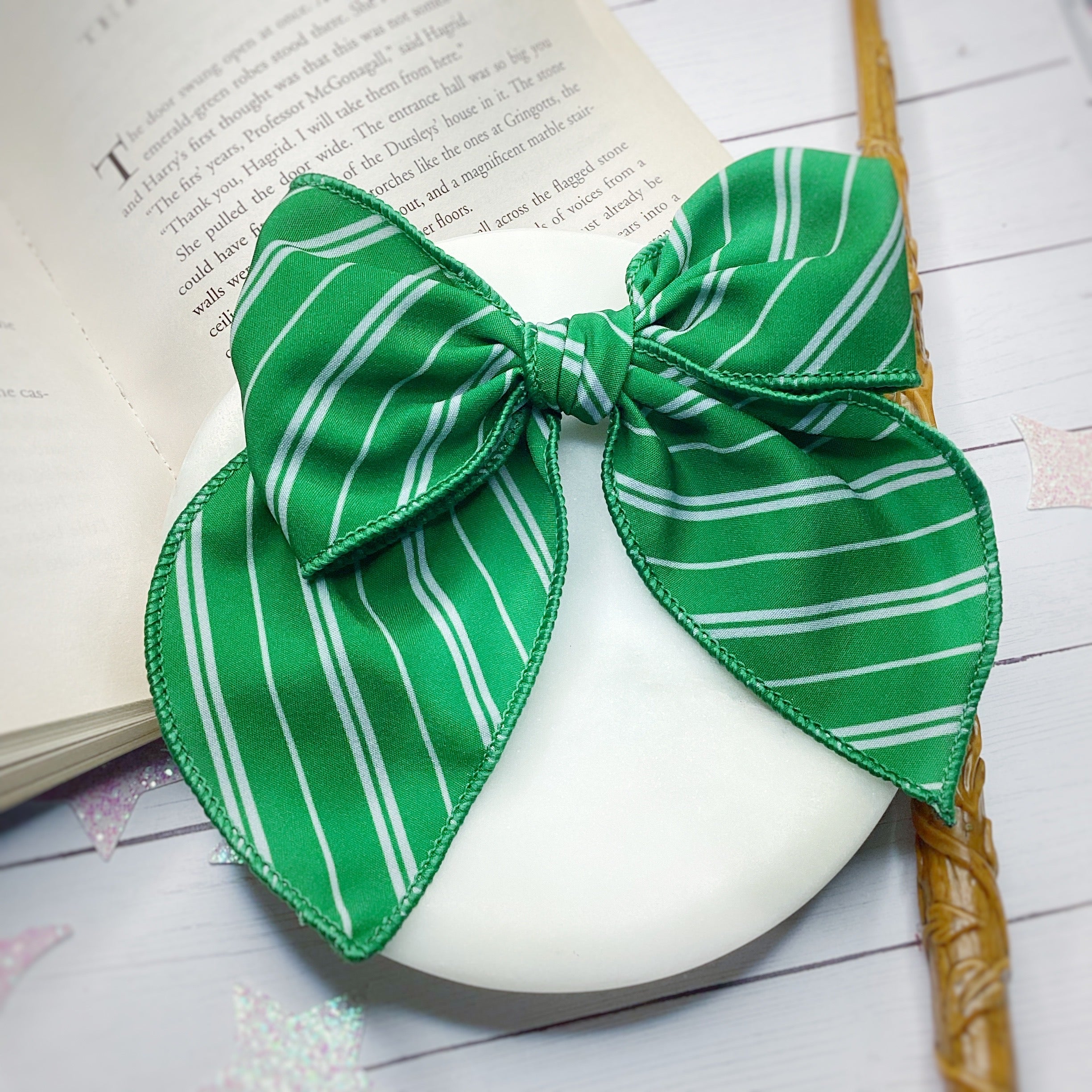 School Stripes Bow Strip, Headband and Scrunchie Collection