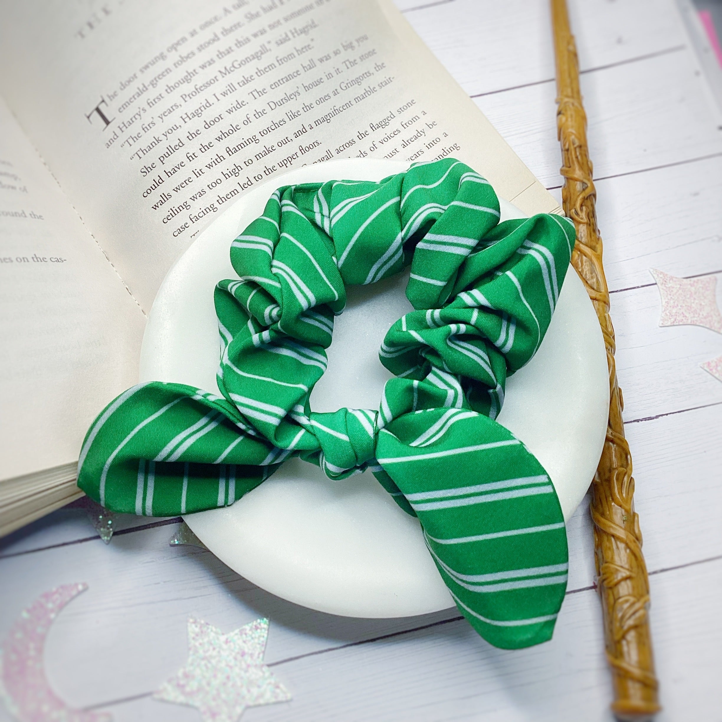 School Stripes Bow Strip, Headband and Scrunchie Collection