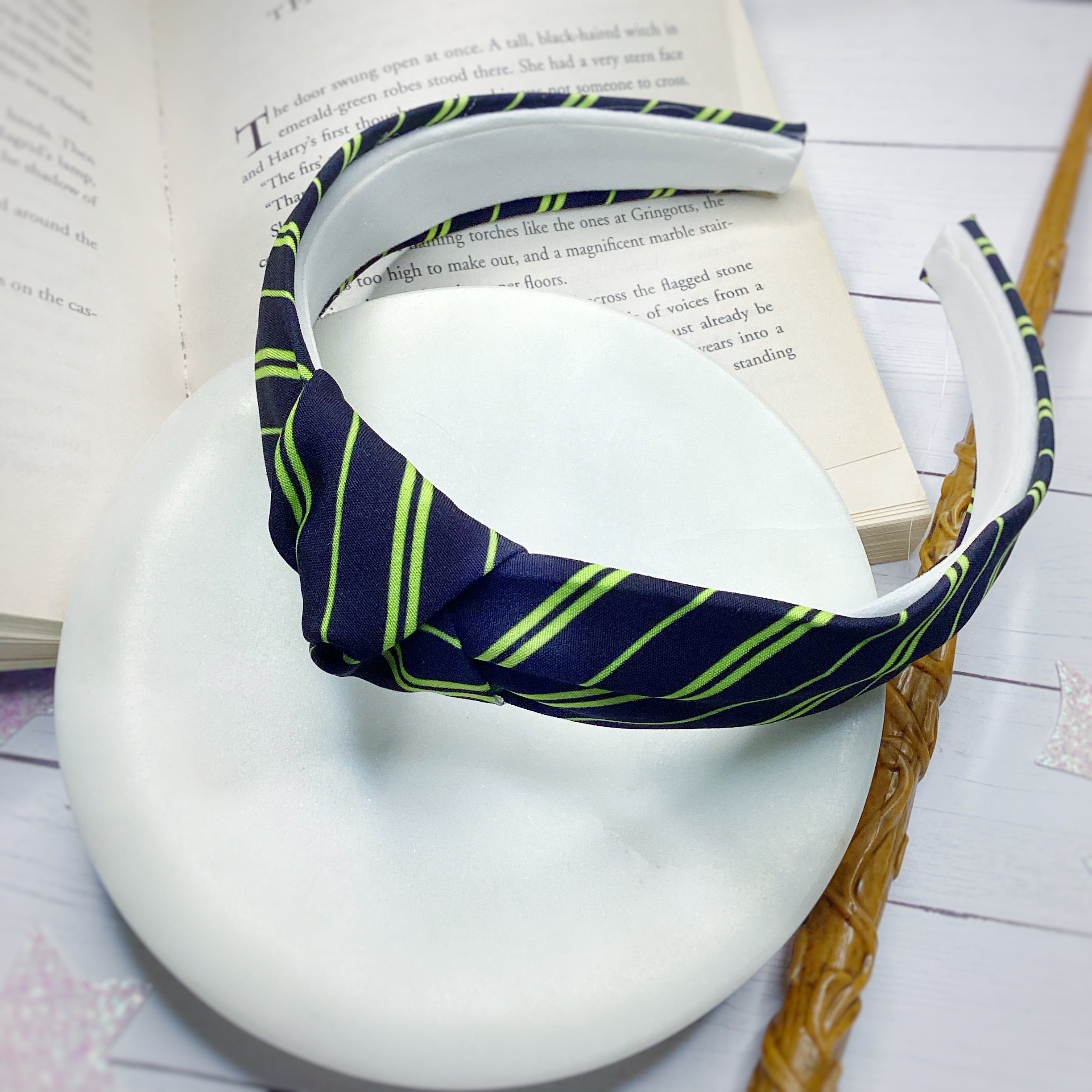 School Stripes Bow Strip, Headband and Scrunchie Collection