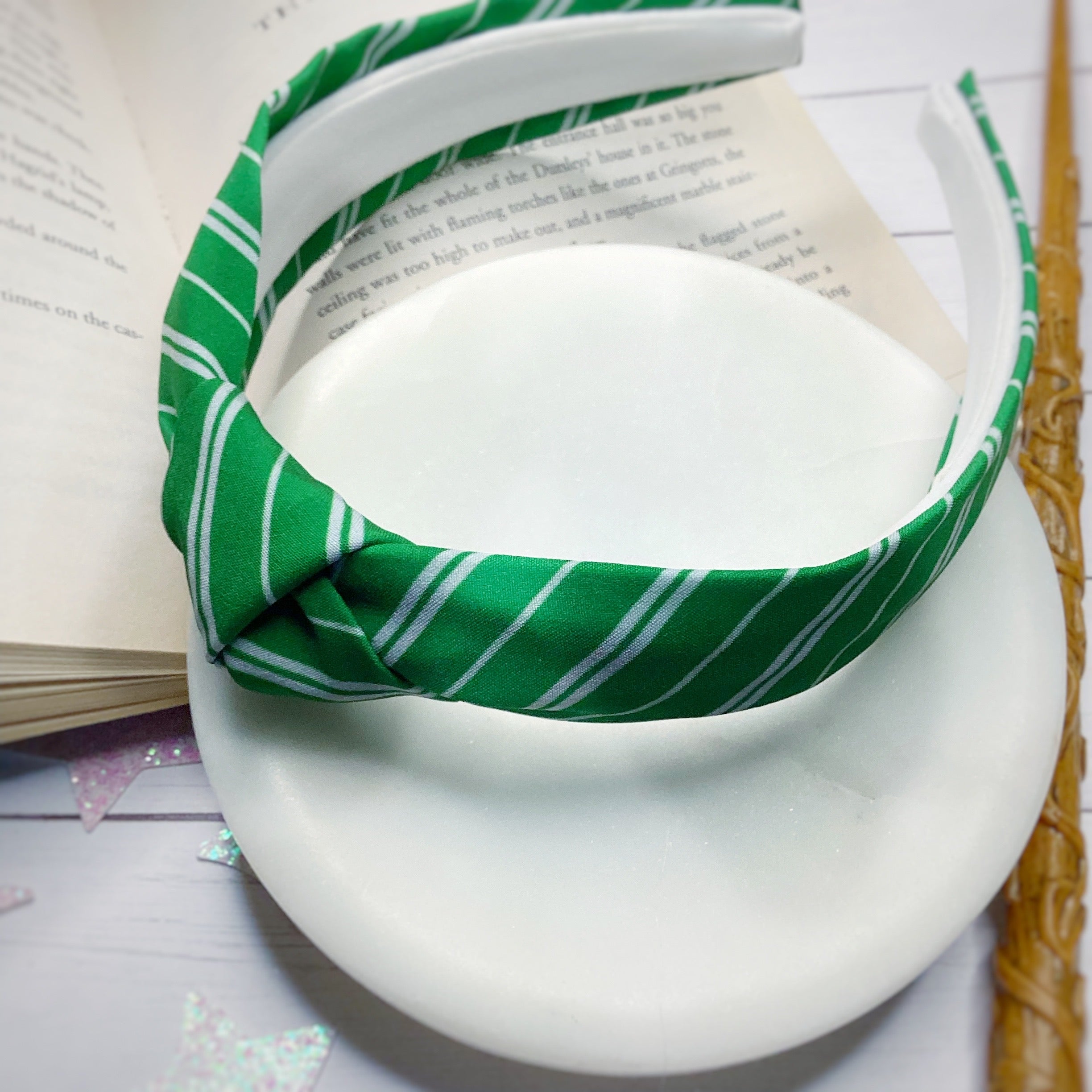 School Stripes Bow Strip, Headband and Scrunchie Collection