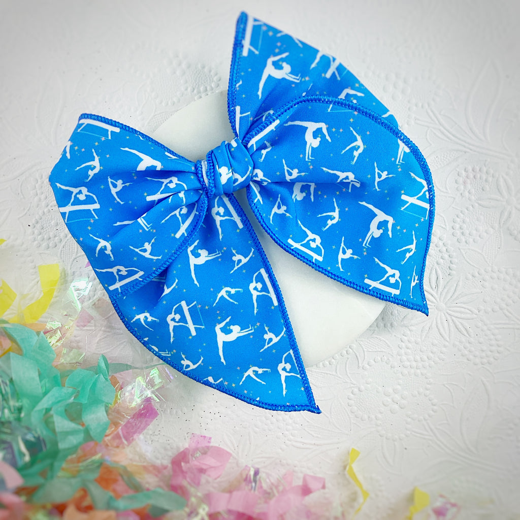 Gymnastics Bow Strip and Headband Collection