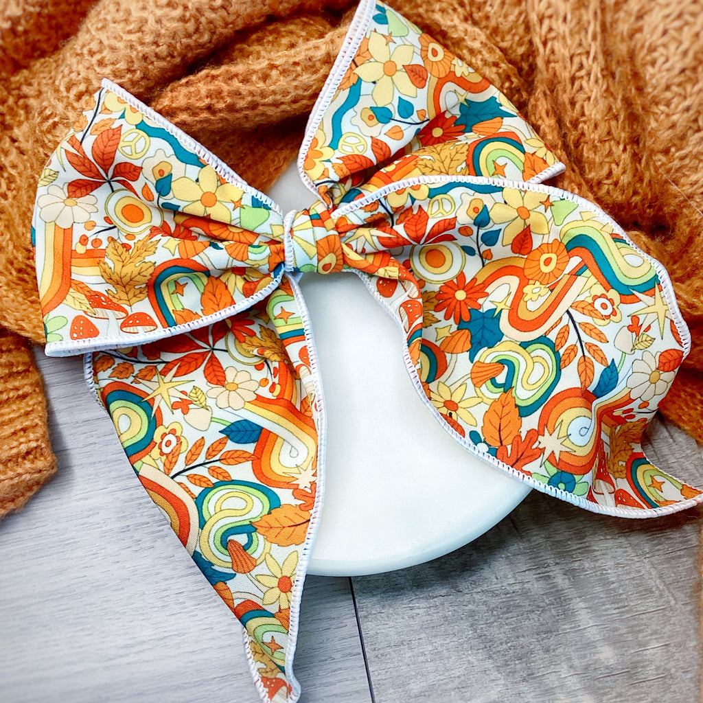 Woodstock Bow Strip, Headband and Scrunchie Collection