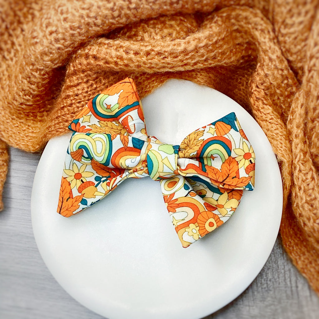 Woodstock Bow Strip, Headband and Scrunchie Collection