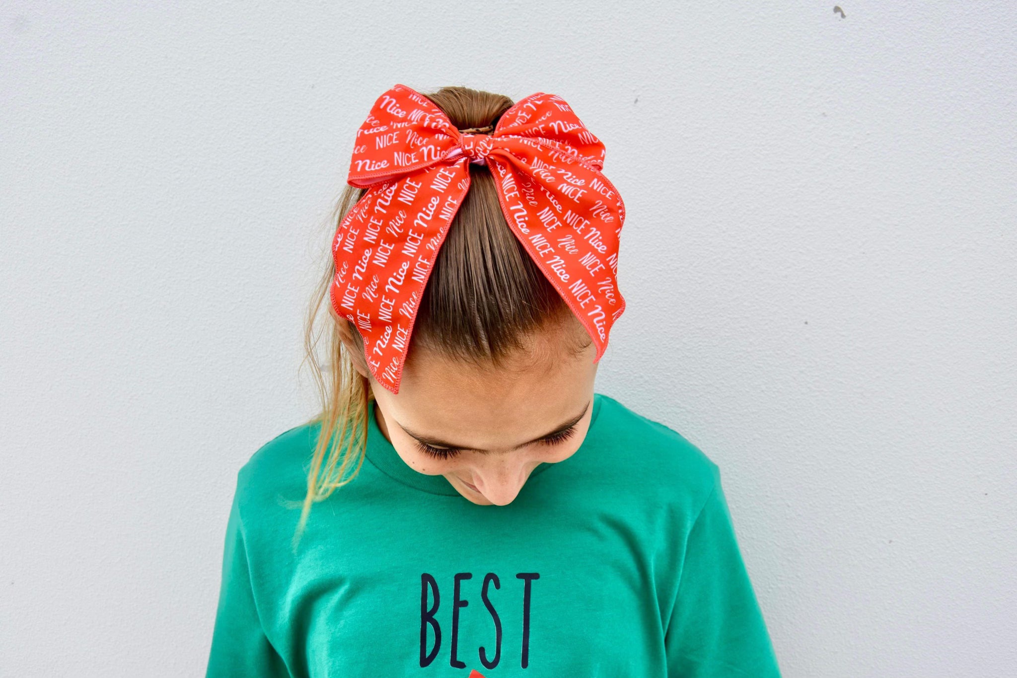 Naughty and Nice Bow Strip and Scrunchie Collection