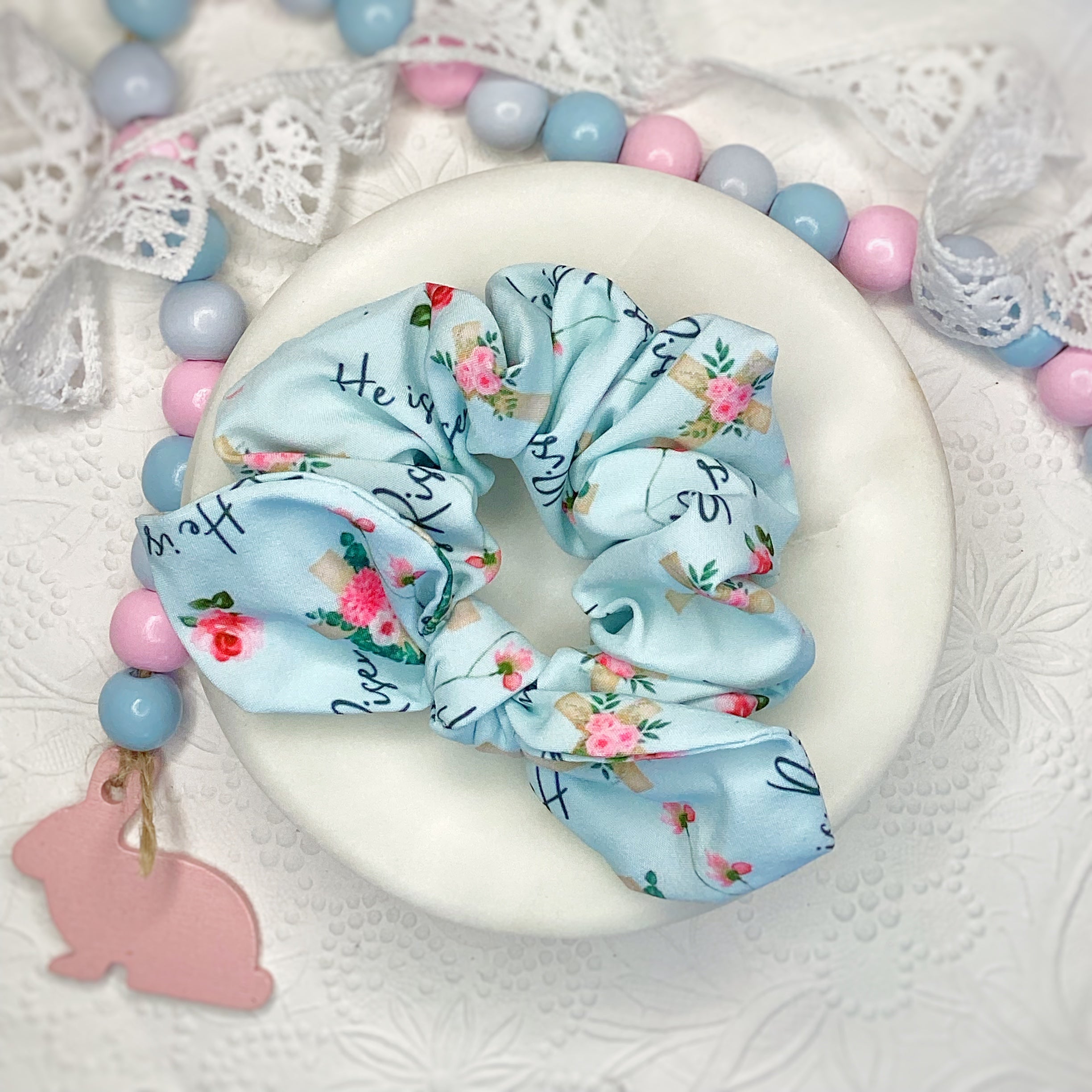 He Is Risen Bow Strip, Headband and Scrunchie Collection