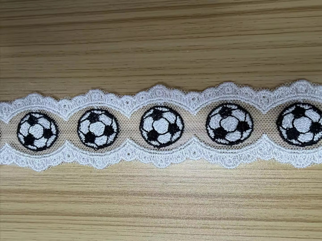 Soccer Bow Lace - RTS