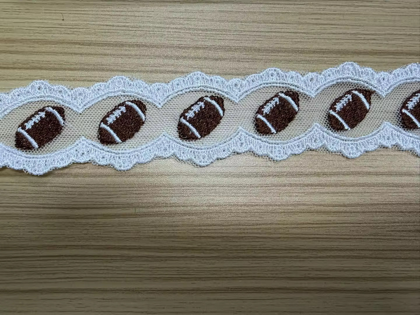 Football Bow Lace - RTS