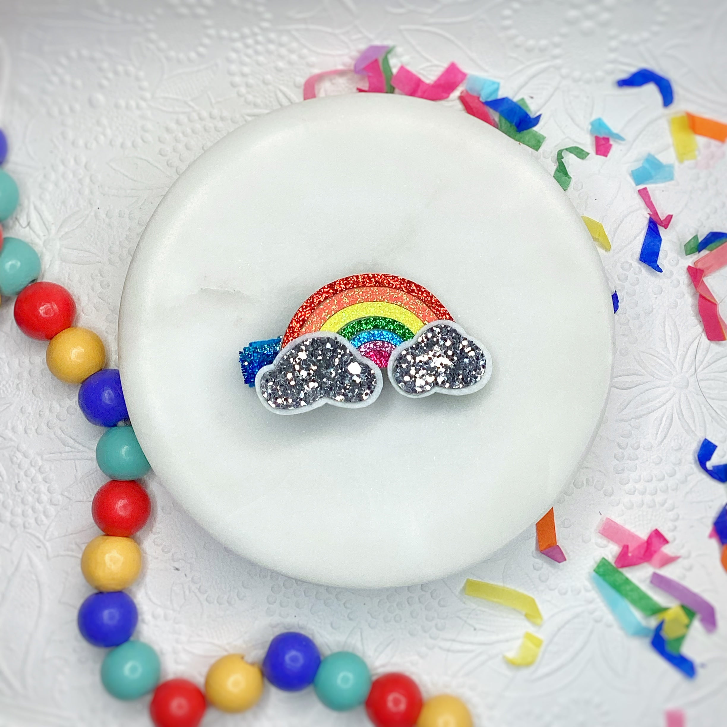 Primary Colors Rainbow Clip