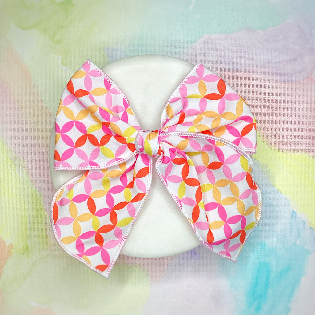 Mod Corals Quinn Scrunchie and Bow Collection