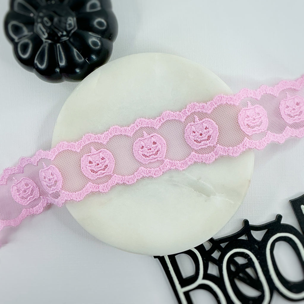 Custom Halloween Lace Trim- RTS