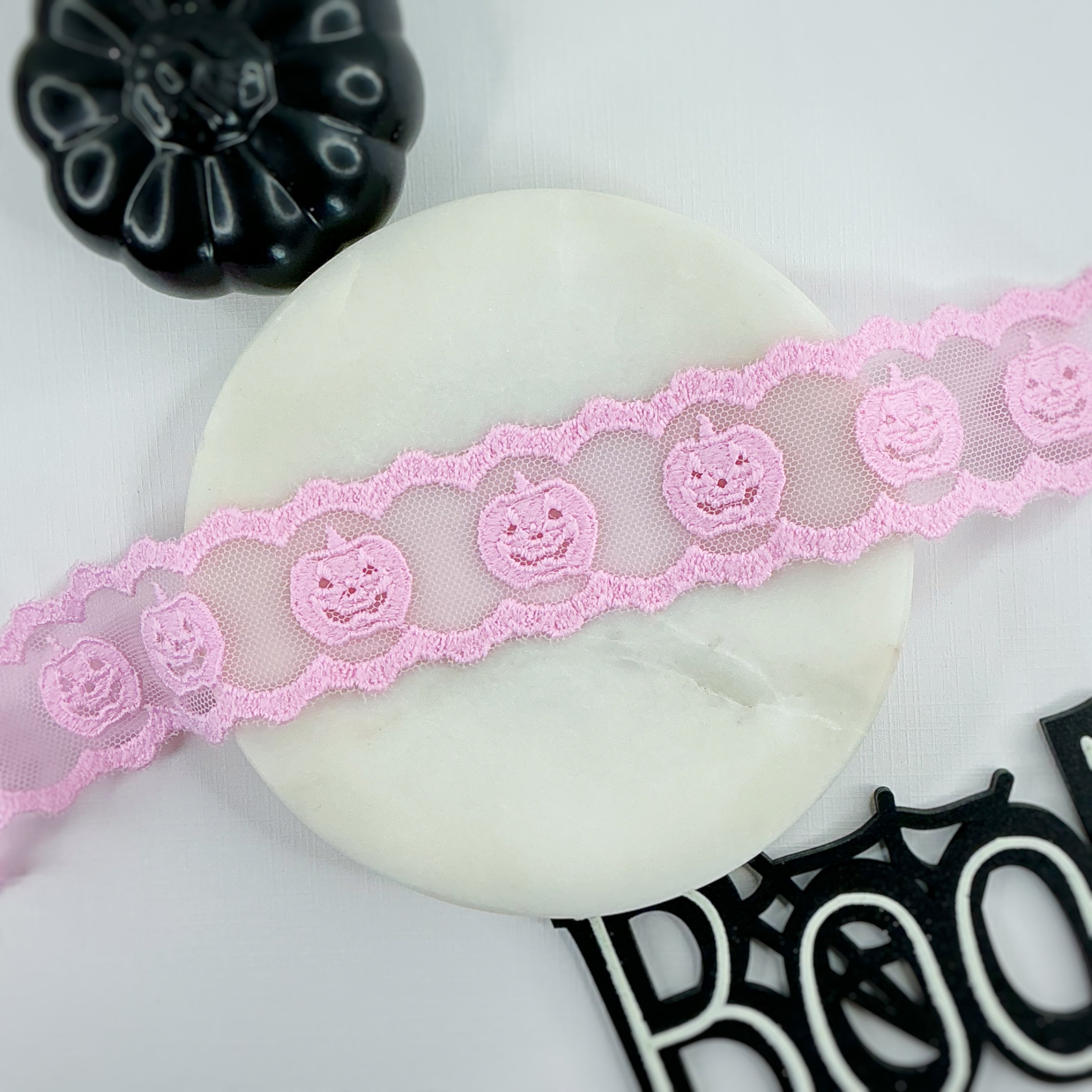 Custom Halloween Lace Trim- RTS