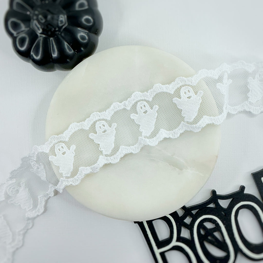 Custom Halloween Lace Trim- RTS