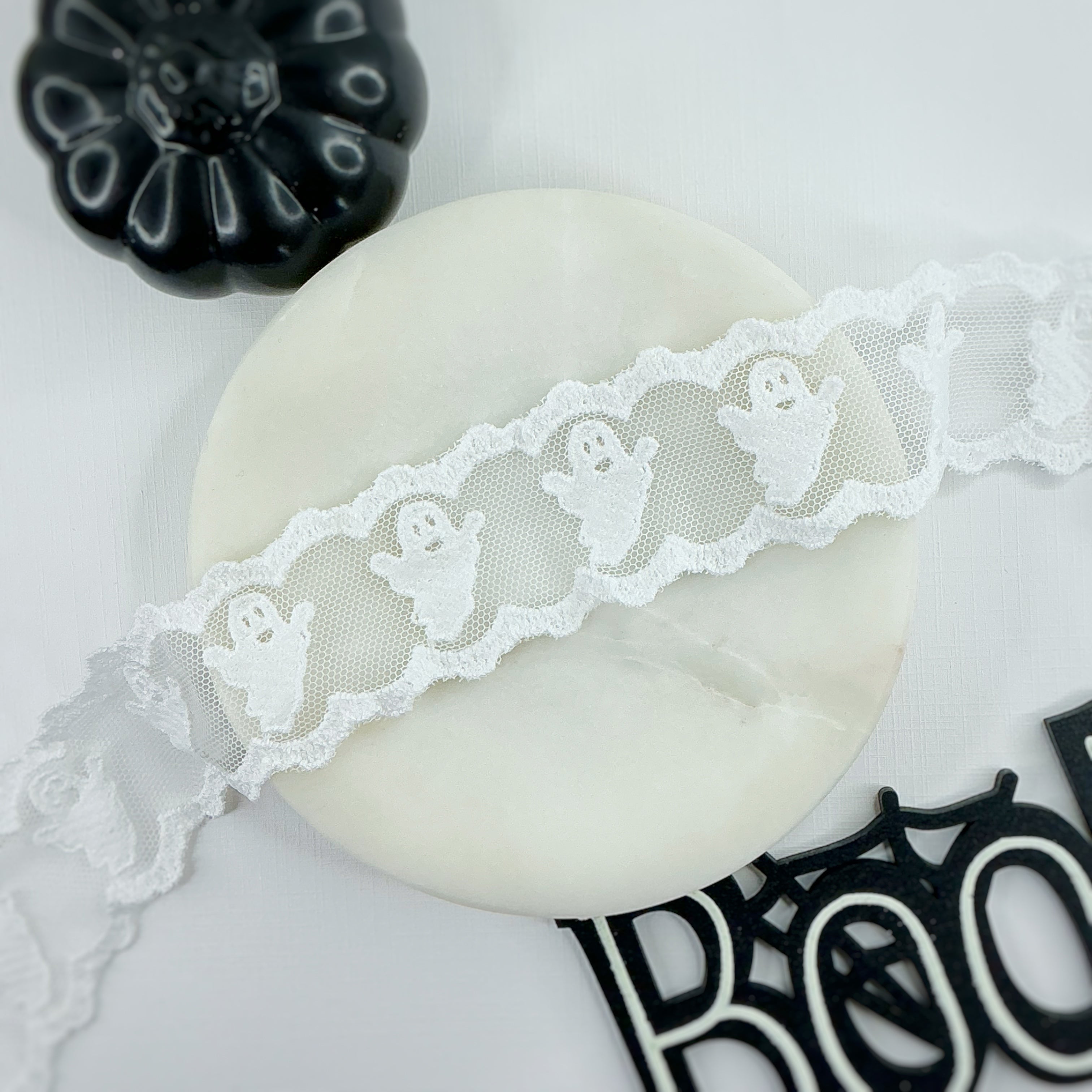 Custom Halloween Lace Trim- RTS